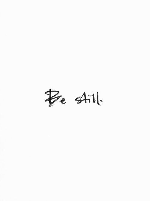 Be Still – Ndapewoshali Writes